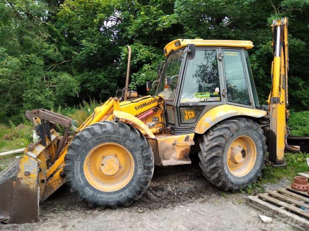 JCB 4 CX Товарач със заден ексватор