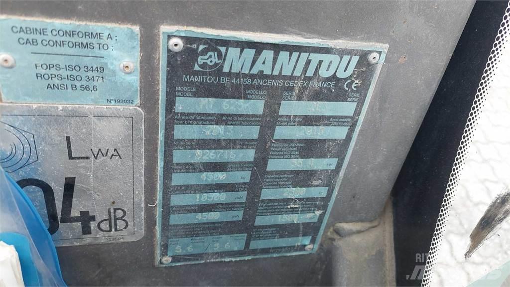 Manitou MT625T Телескопични товарачи