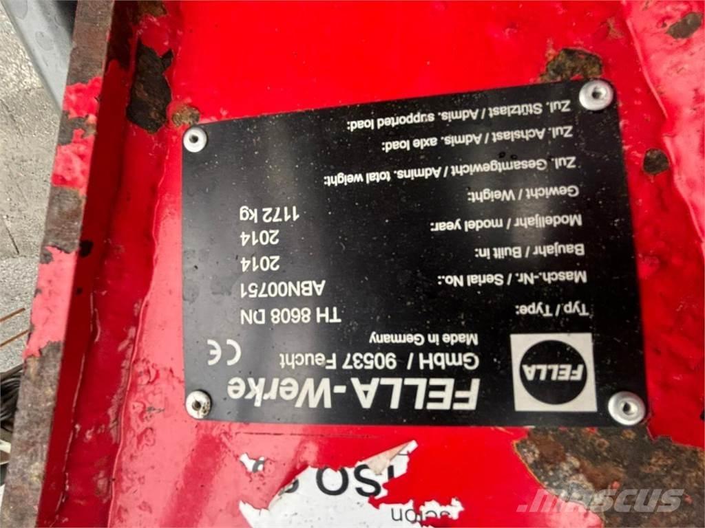 Fella TH 8608 DN Гребла и сенообръщачки