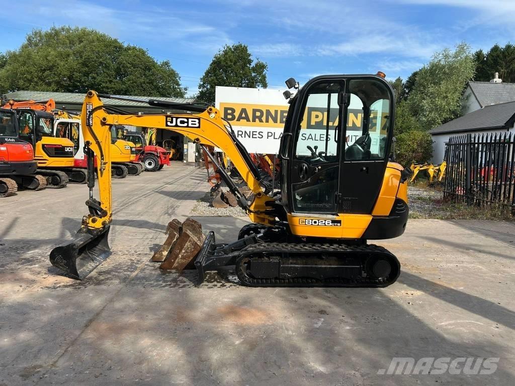 JCB 8026 CTS Мини екскаватори < 7 т