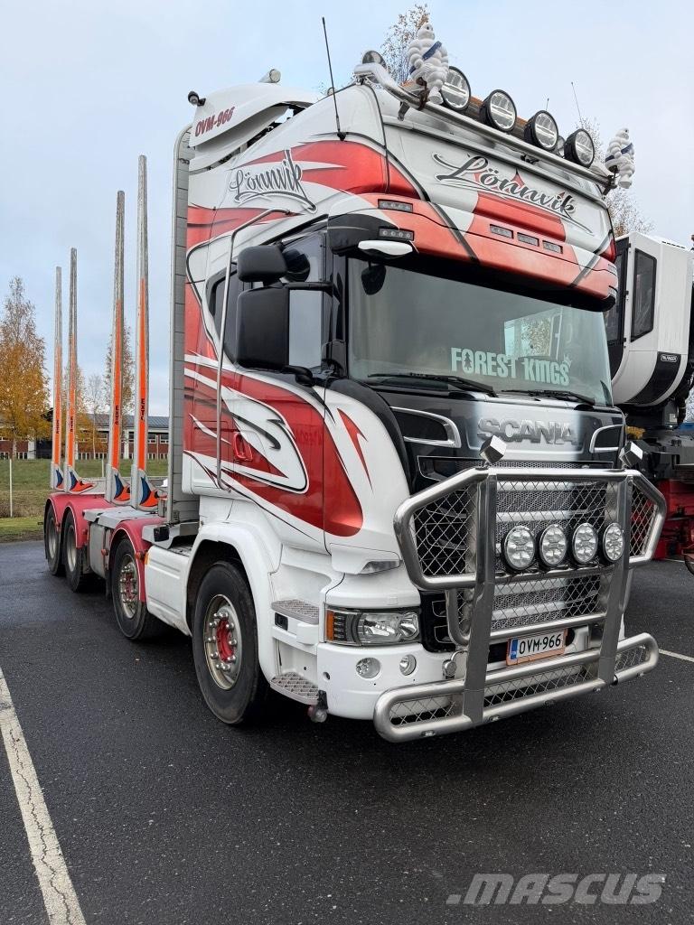 Scania R730LB8x4HNB За превоз на дървени трупи