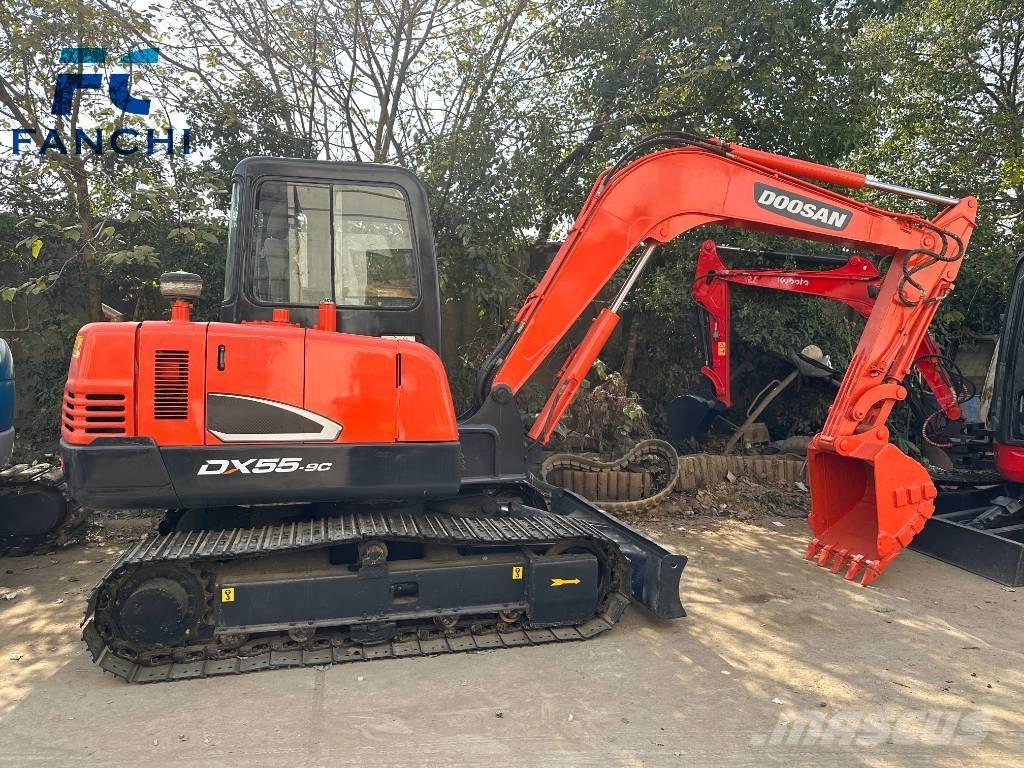 Doosan DX 55-9 C Мини екскаватори < 7 т
