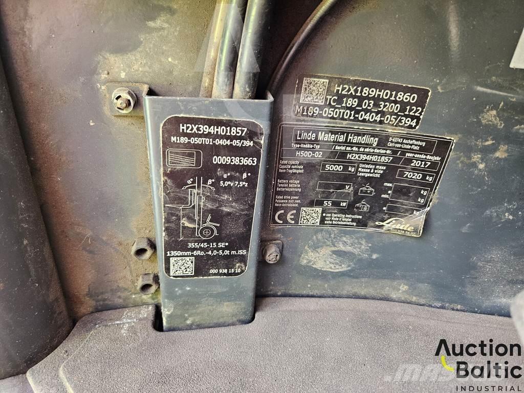 Linde H50D-02 Дизелови камиони