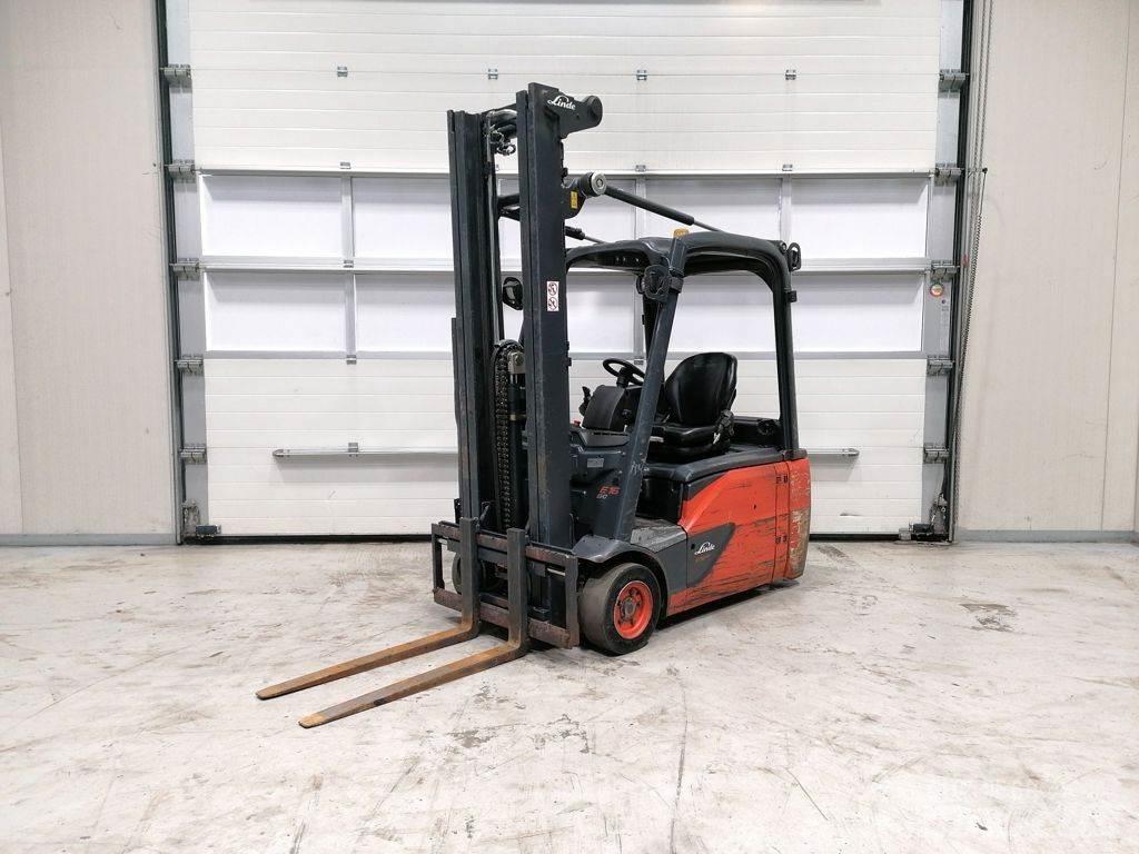 Linde E16L-02 Електрически вилични кари-повдигачи