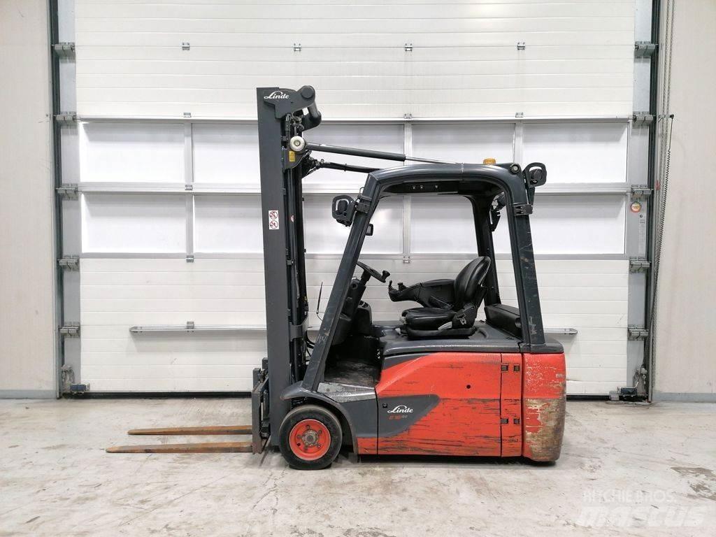 Linde E16L-02 Електрически вилични кари-повдигачи