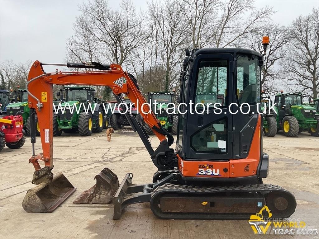 Hitachi ZX 33 U Мини екскаватори < 7 т