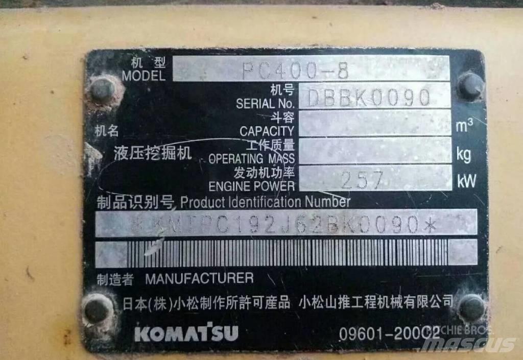 Komatsu PC400-8 Верижен екскаватор