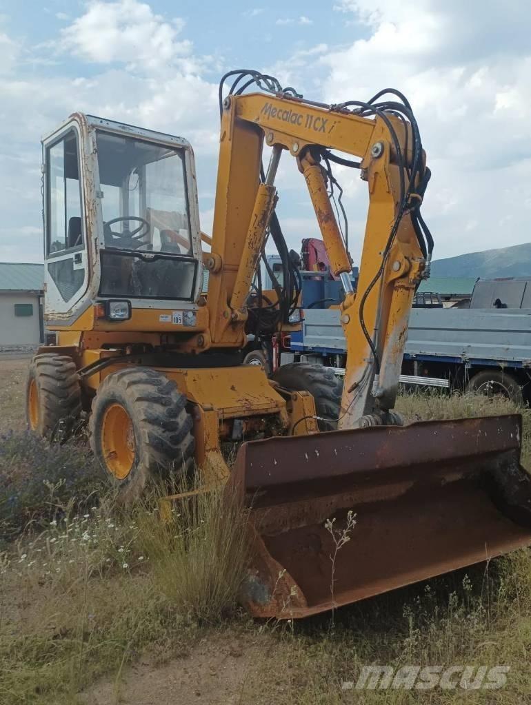 Mecalac 11 CX Колесни екскаватори