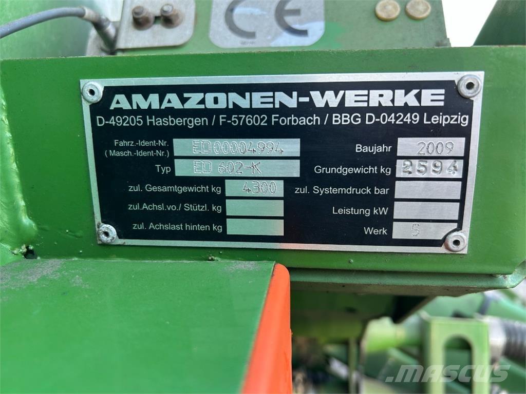 Amazone ED 602-K Машини за прецизно сеене