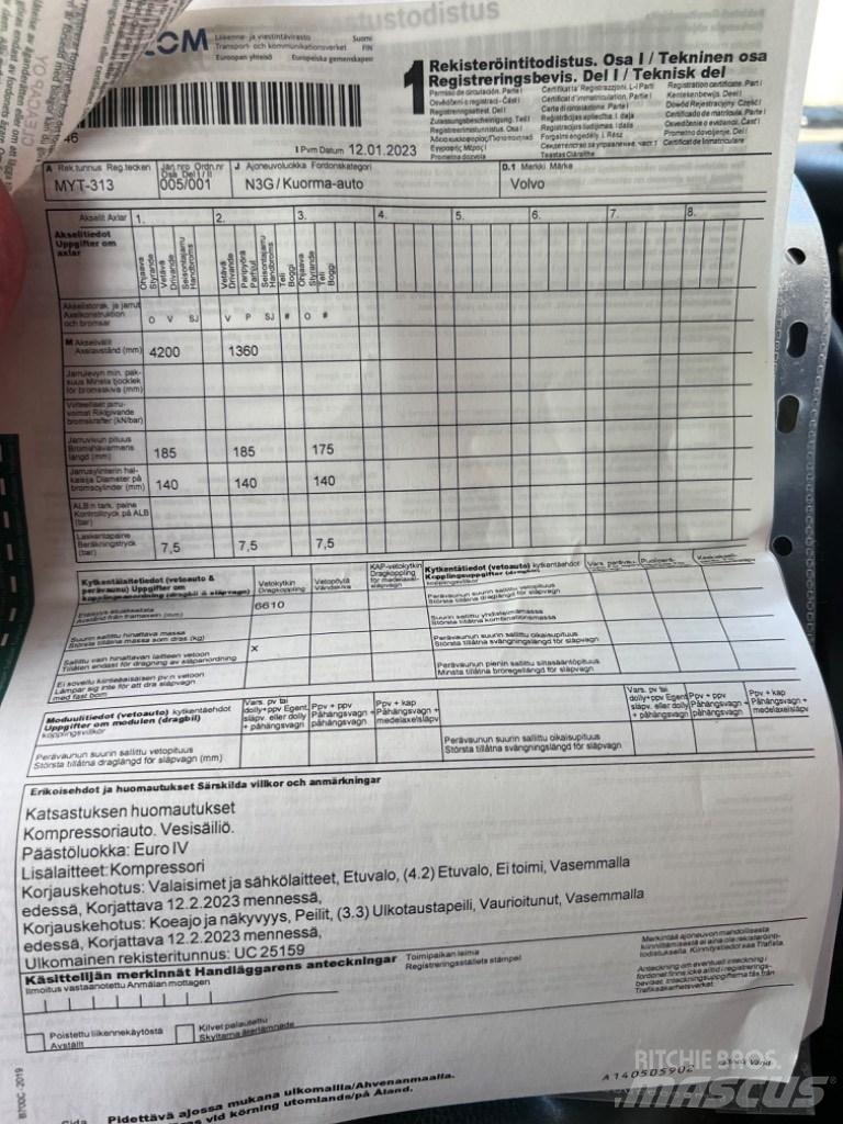 Volvo FM 480 Шаси кабини