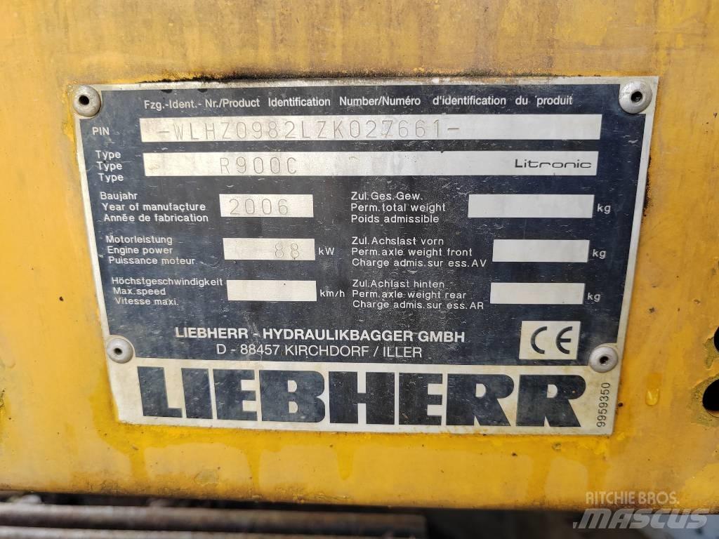 Liebherr R 900 C Верижен екскаватор