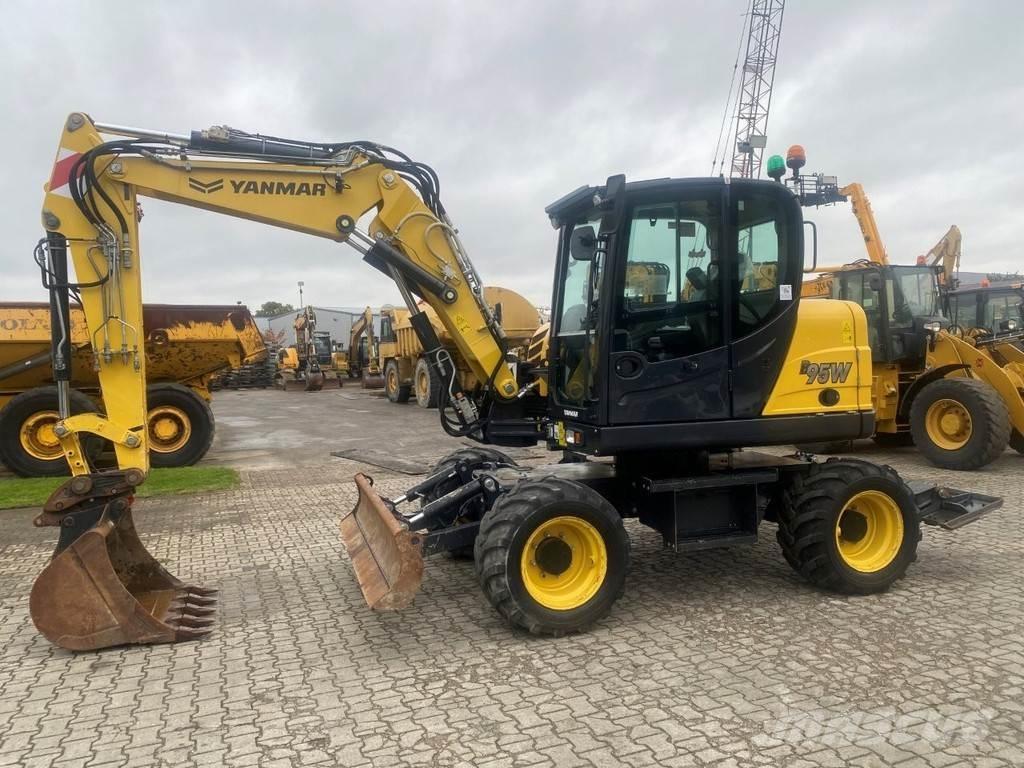 Yanmar B95w NVT Колесни екскаватори
