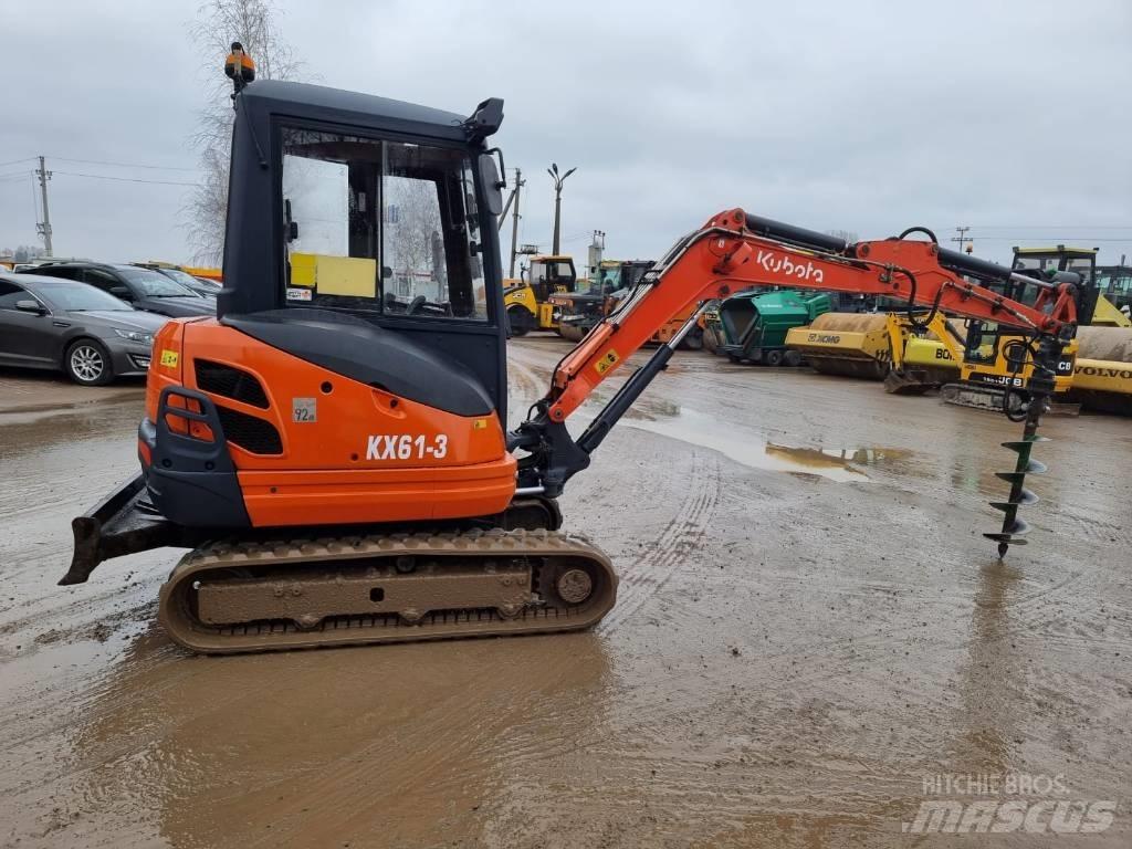 Kubota KX 61-3 Мини екскаватори < 7 т
