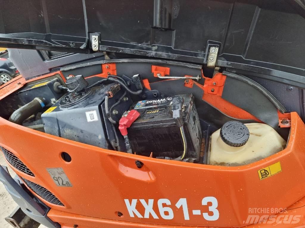 Kubota KX 61-3 Мини екскаватори < 7 т