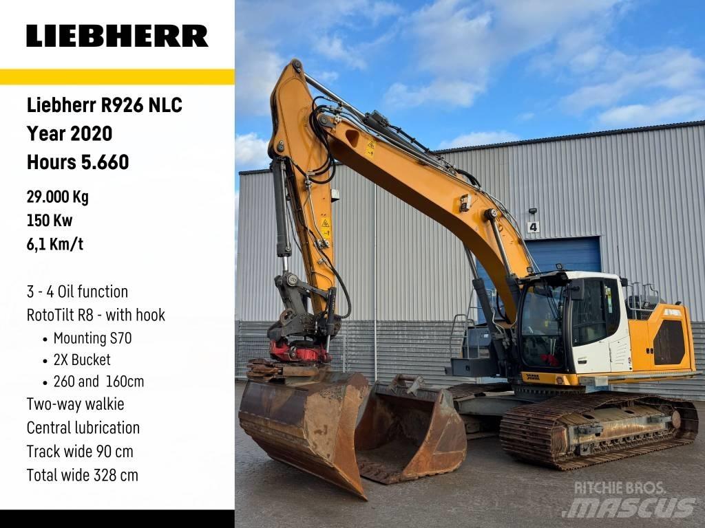 Liebherr R 926 Верижен екскаватор