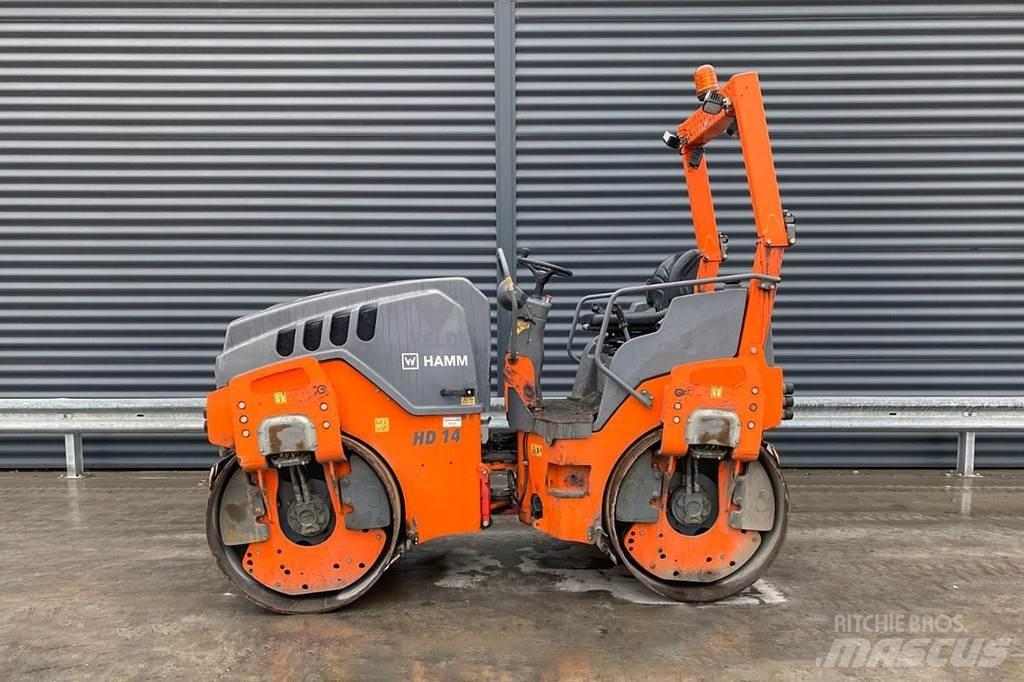 Hamm HD 14 VV Двойни барабанни ролки
