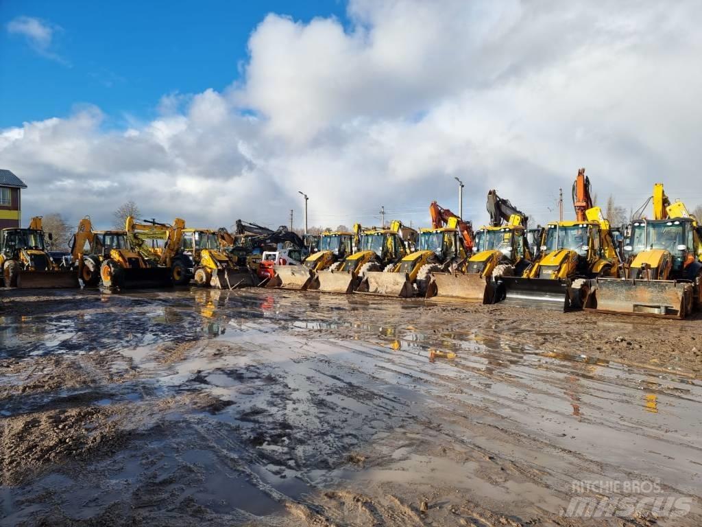 JCB 3 CX 14L5WM Товарач със заден ексватор