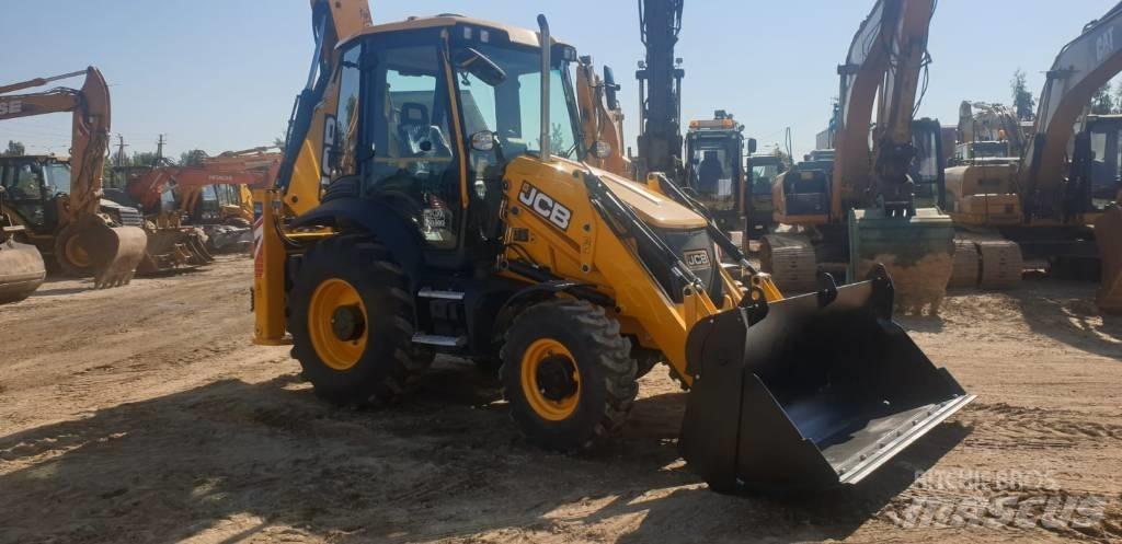 JCB 3 CX 14L5WM Товарач със заден ексватор