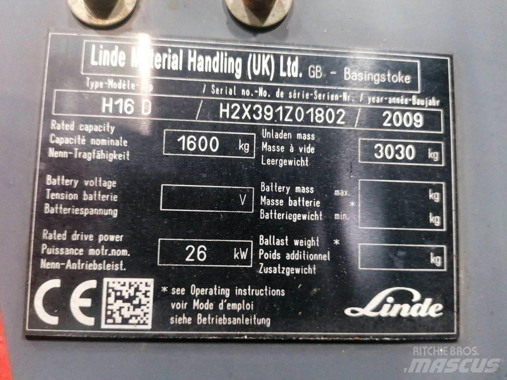 Linde H16D Дизелови камиони