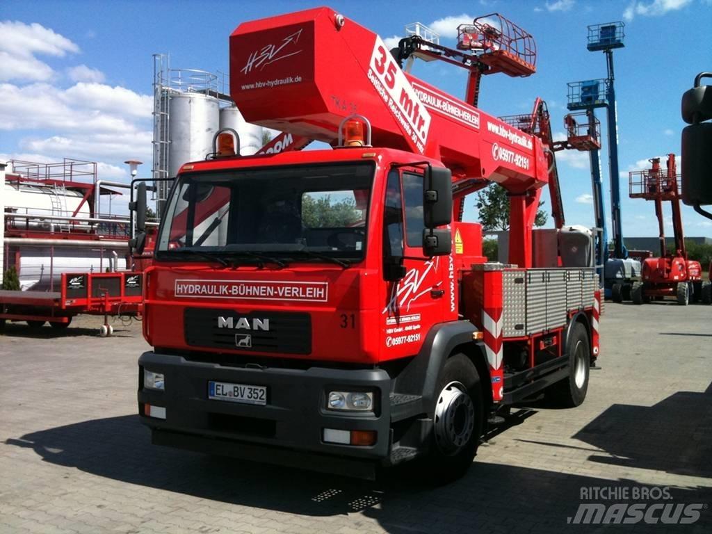 Palfinger TKA35KS Моторизирани платформи с талига