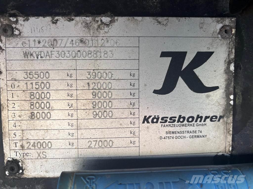 Kässbohrer Maxima Брезентови полуремаркета
