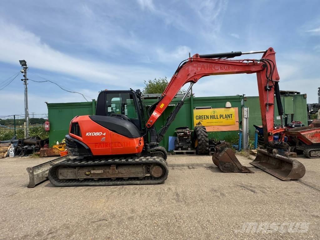 Kubota KX 008-4 Мини екскаватори < 7 т