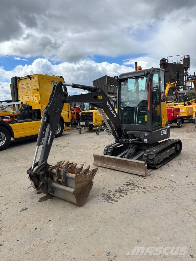 Volvo ECR 25 D Мини екскаватори < 7 т