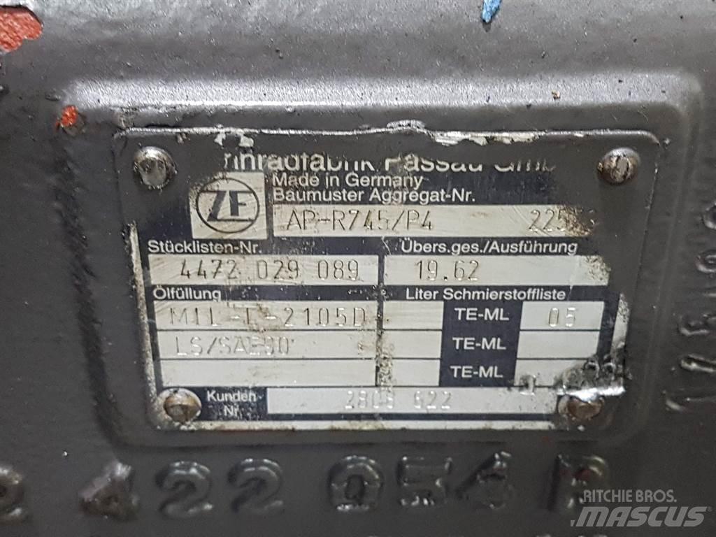 ZF AP-R745/P4 Оси
