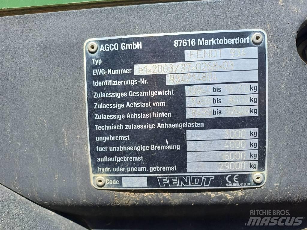 Fendt 936 Vario Трактори
