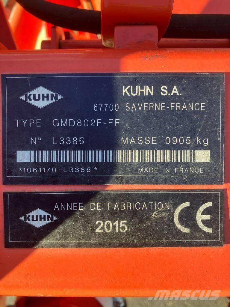 Kuhn GMD 802 F-FF Косачки