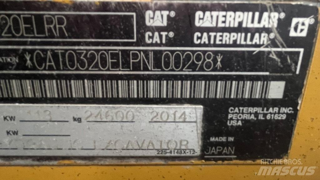 CAT 320 EL Верижен екскаватор