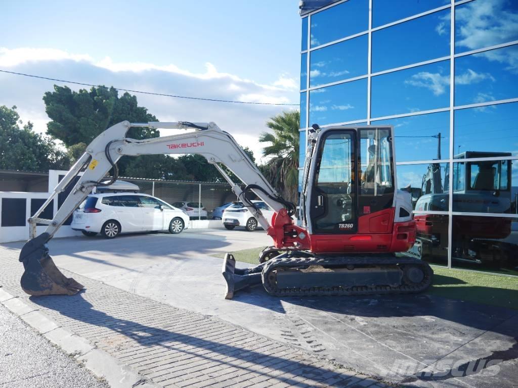 Takeuchi TB 260 Мини екскаватори < 7 т
