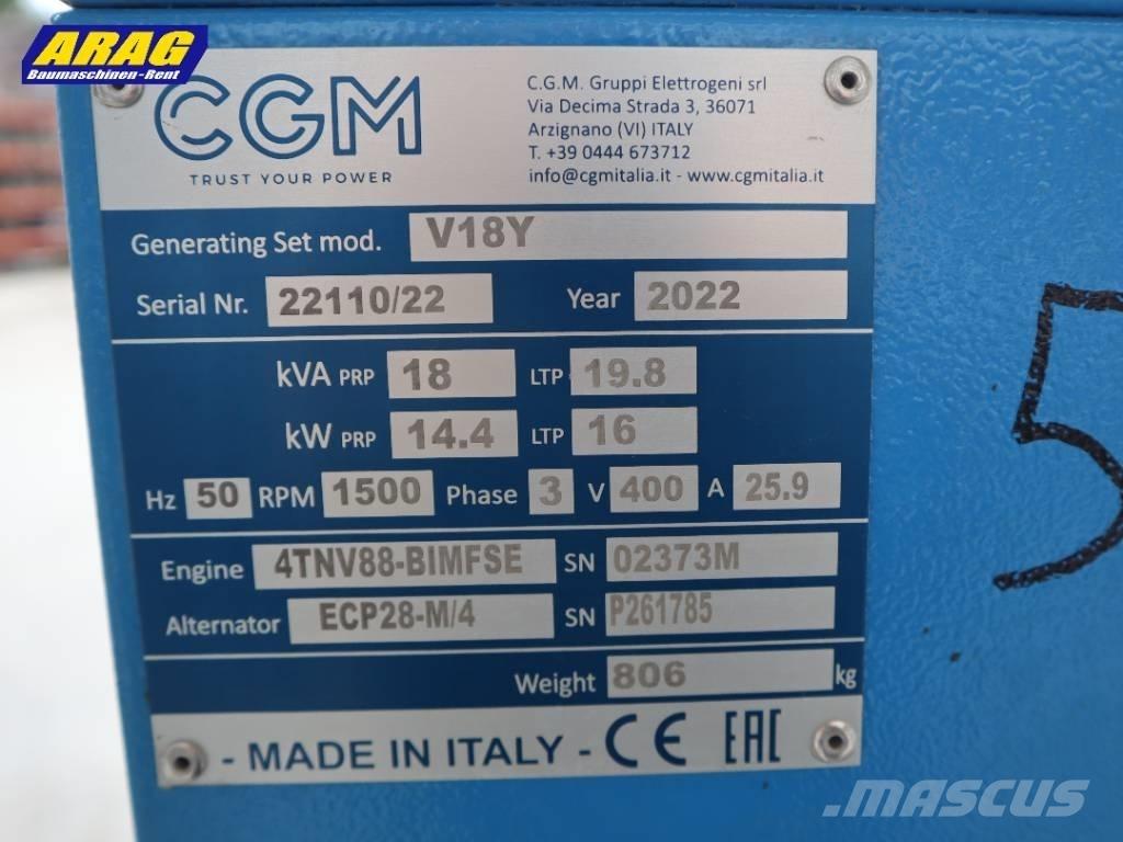 CGM V18Y Дизелови генератори
