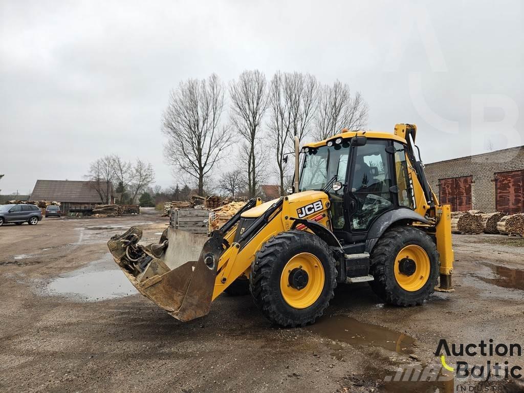 JCB 4 CX Товарач със заден ексватор