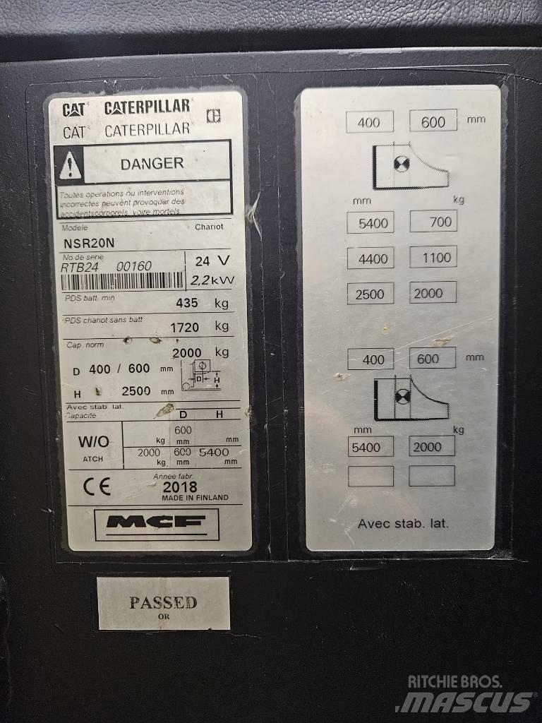 CAT NSR20N Самоходни товарачи