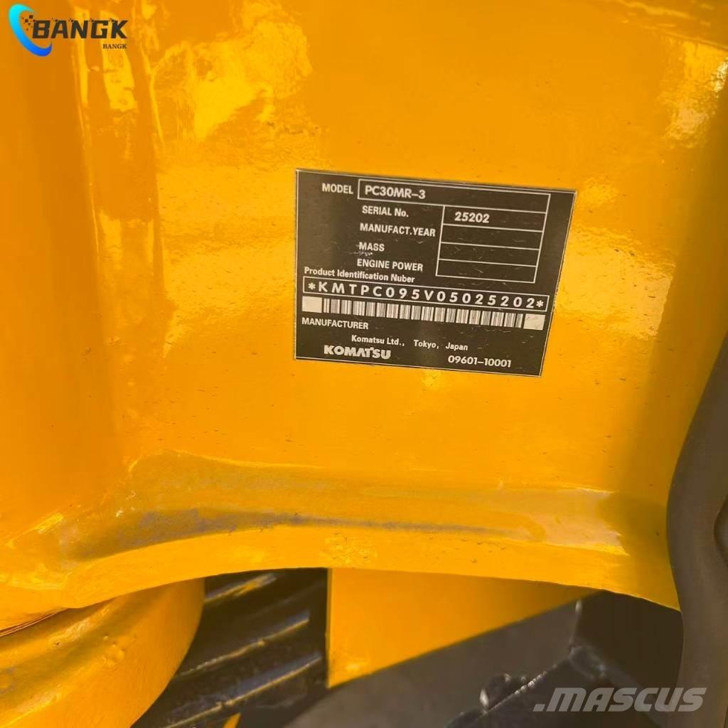 Komatsu PC 30 MR-3 Мини екскаватори < 7 т