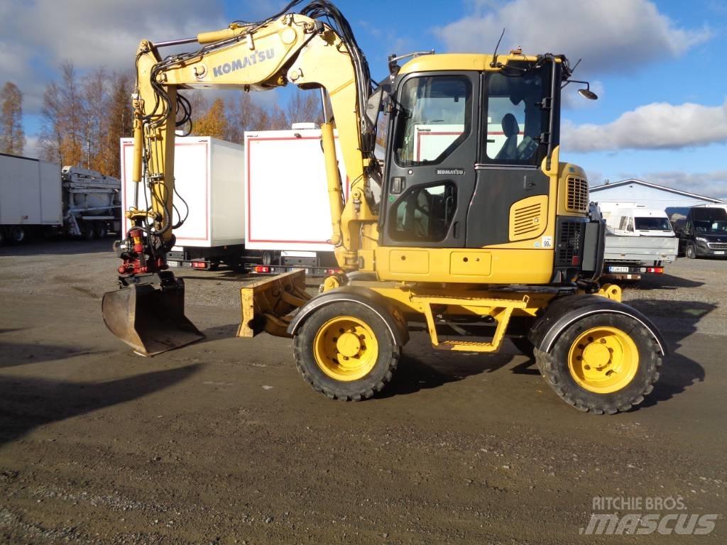 Komatsu PW 98 MR-6 Колесни екскаватори