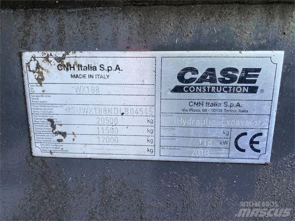 CASE WX188 Колесни екскаватори
