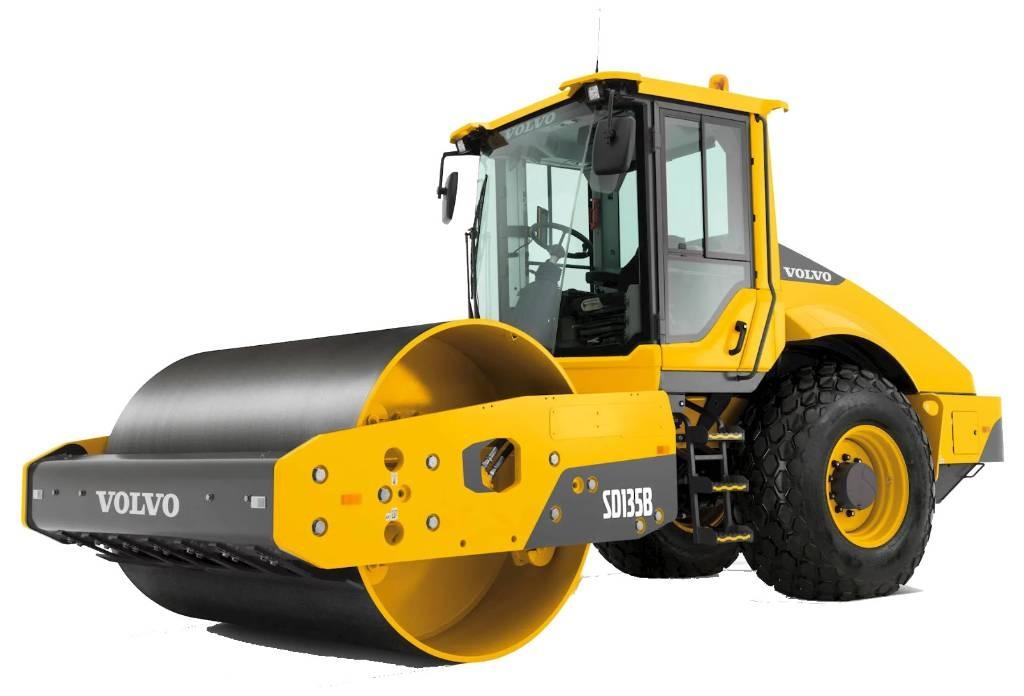 Volvo SD 135 B Пневматични гумени  ролки
