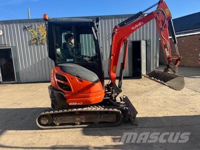 Kubota U 20-3 Мини екскаватори < 7 т