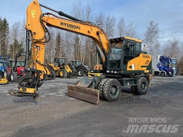 Hyundai HW 140 Колесни екскаватори