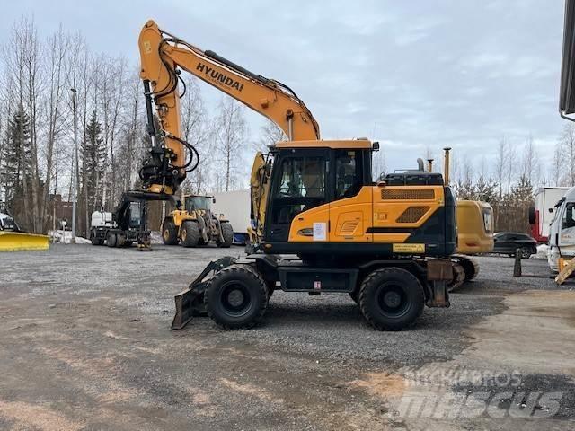 Hyundai HW 140 Колесни екскаватори