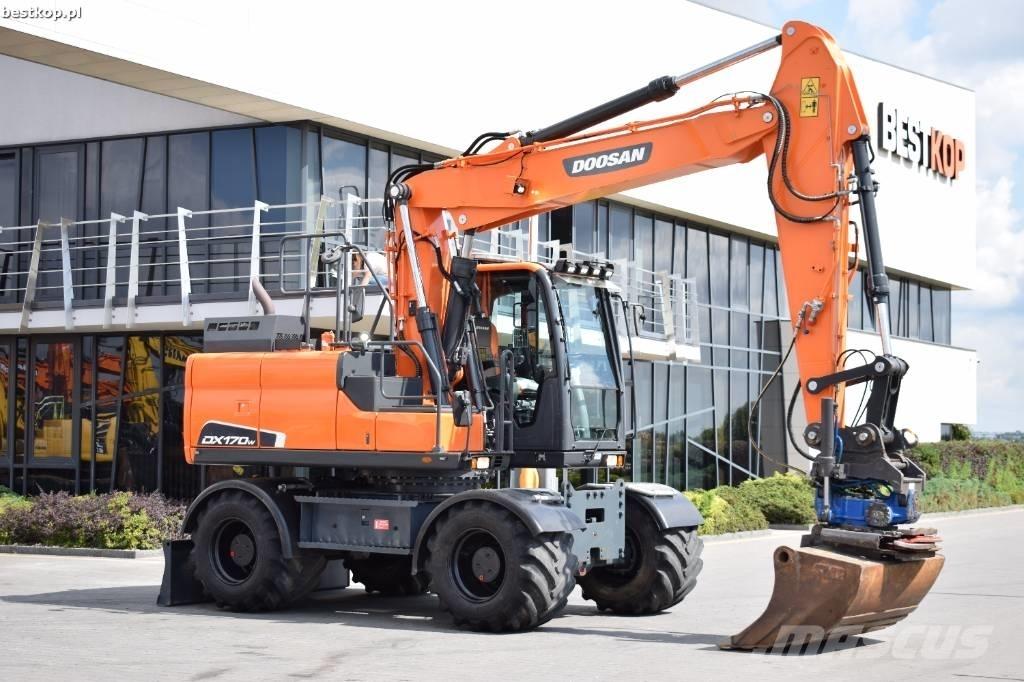 Doosan DX 170 W-5 Колесни екскаватори