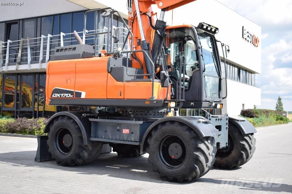 Doosan DX 170 W-5 Колесни екскаватори