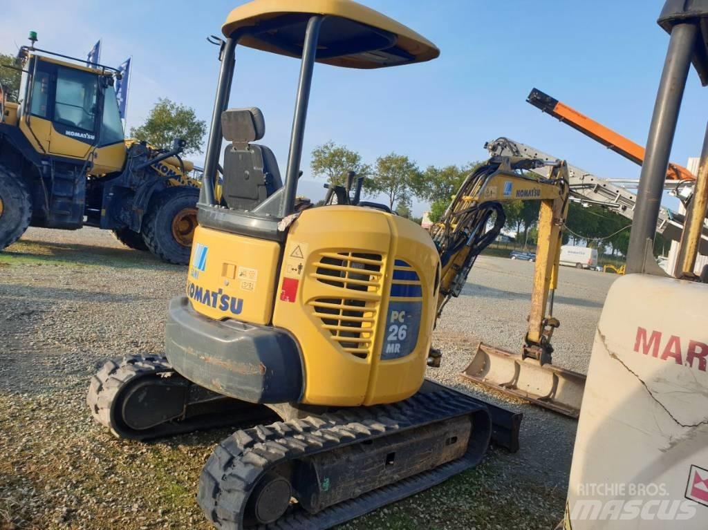 Komatsu PC26MR-3 Мини екскаватори < 7 т