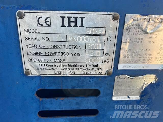IHI 80 NX Мини екскаватори < 7 т