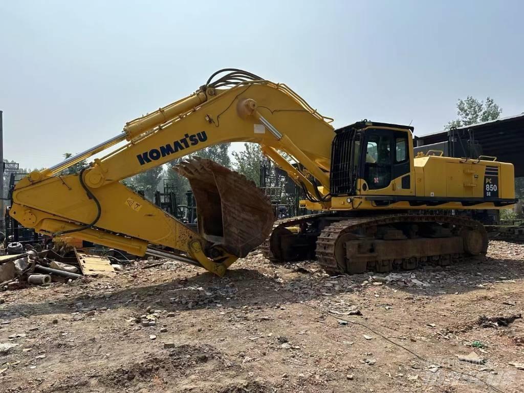 Komatsu PC 850SE Багери амфибии