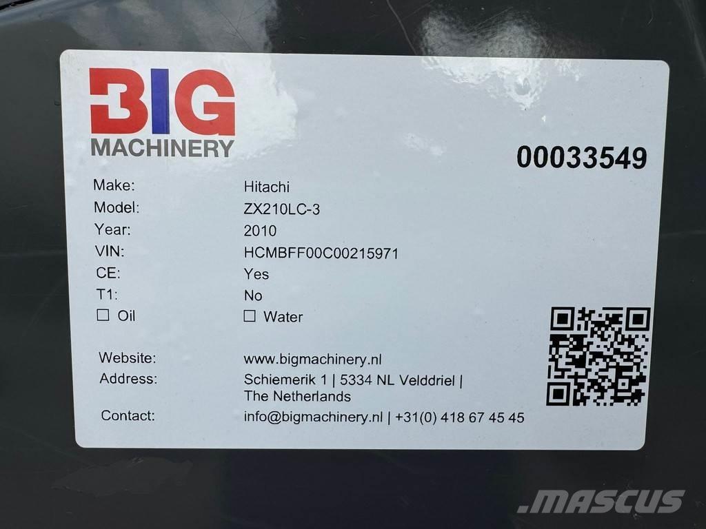 Hitachi ZX210LC-3 Верижен екскаватор