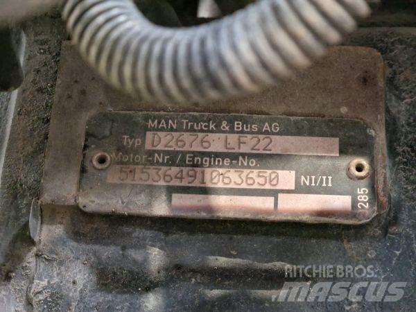 MAN D2676 LF22 Двигатели