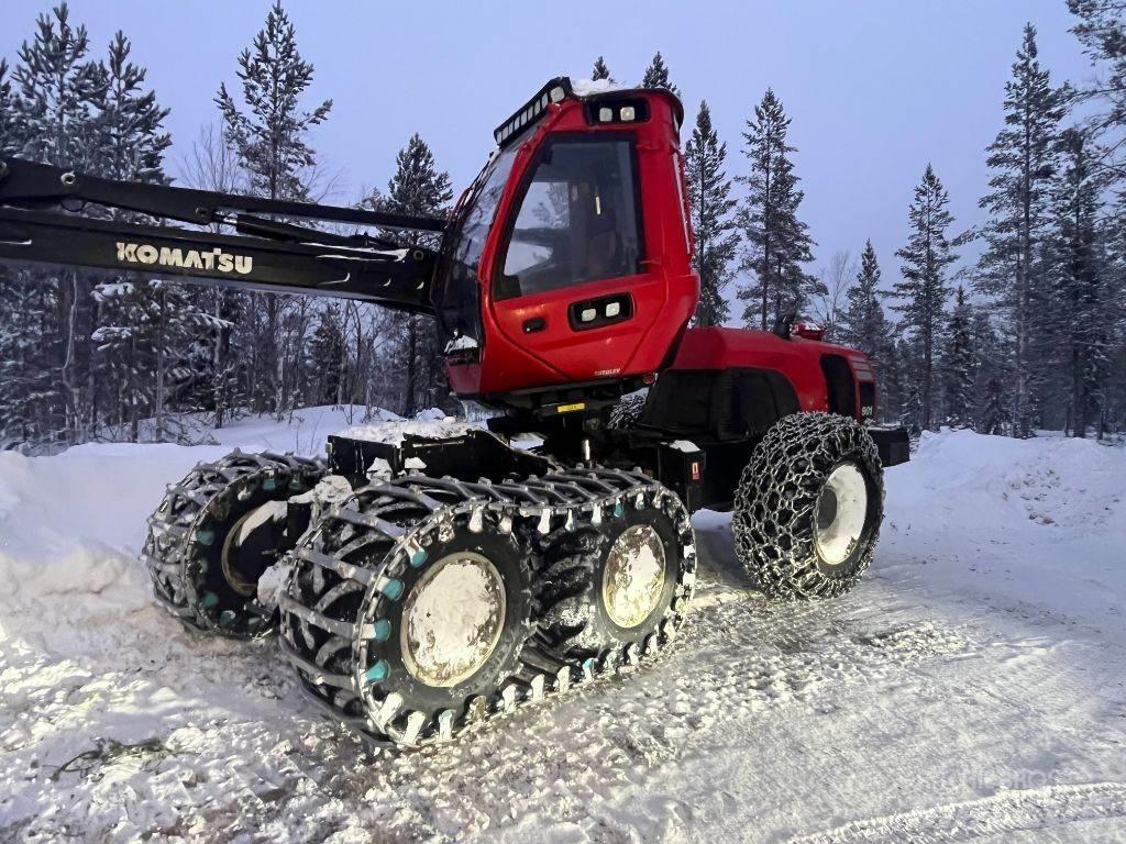 Komatsu 901 Харвестери
